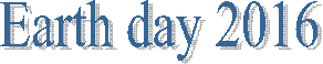 Earth day 2016 